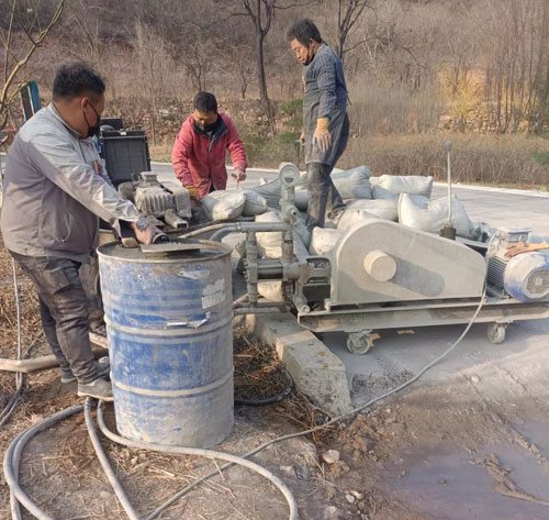 盐城路面下沉注浆